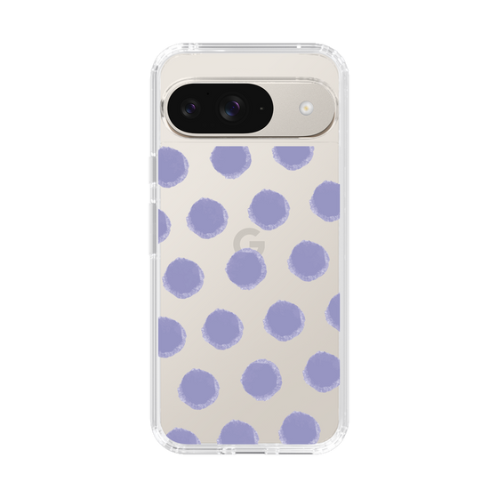 Slim Protection Case［ Original - Favorite Color Polka Dots - Purple ］