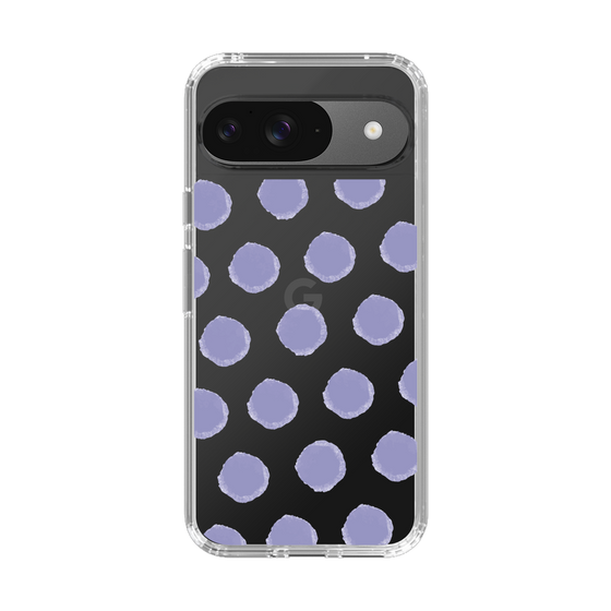 Slim Protection Case［ Original - Favorite Color Polka Dots - Purple ］