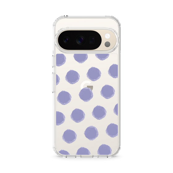 Slim Protection Case［ Original - Favorite Color Polka Dots - Purple ］