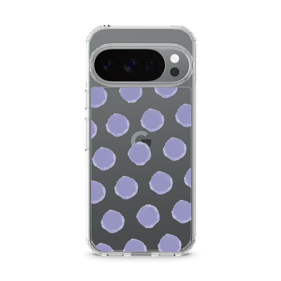Slim Protection Case［ Original - Favorite Color Polka Dots - Purple ］