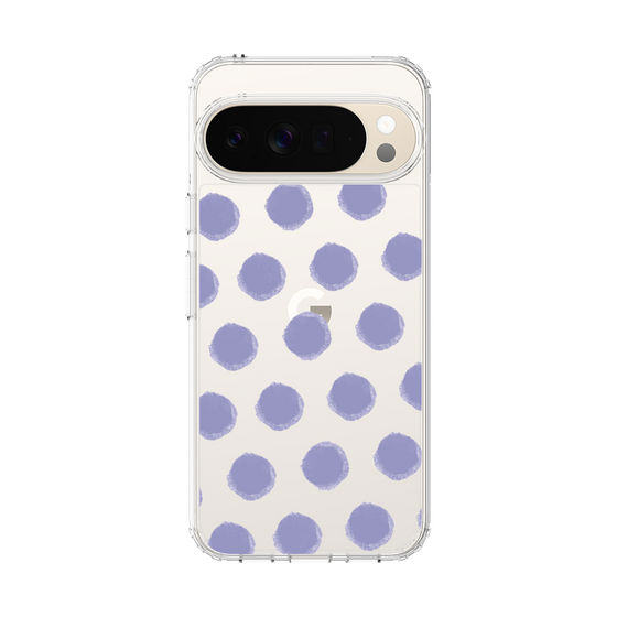Slim Protection Case［ Original - Favorite Color Polka Dots - Purple ］