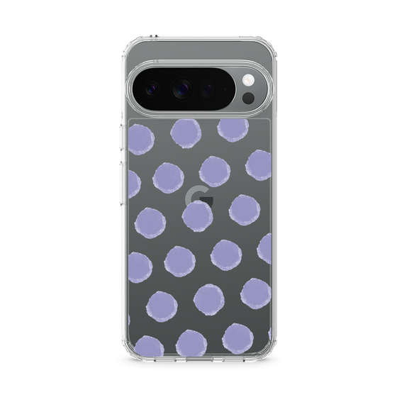 Slim Protection Case［ Original - Favorite Color Polka Dots - Purple ］