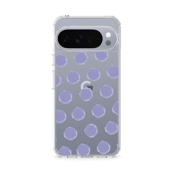 Slim Protection Case［ Original - Favorite Color Polka Dots - Purple ］