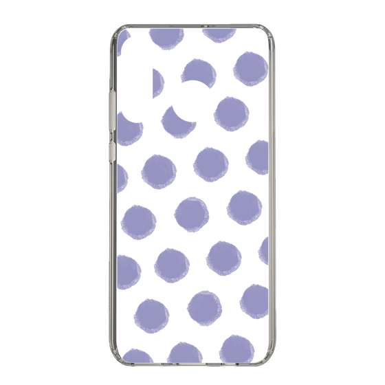 Slim Protection Case［ Original - Favorite Color Polka Dots - Purple ］