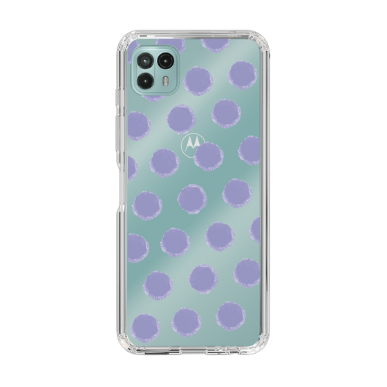 Slim Protection Case［ Original - Favorite Color Polka Dots - Purple ］