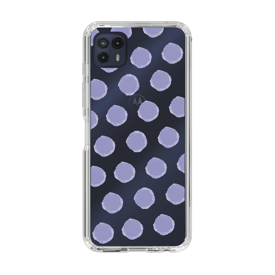Slim Protection Case［ Original - Favorite Color Polka Dots - Purple ］