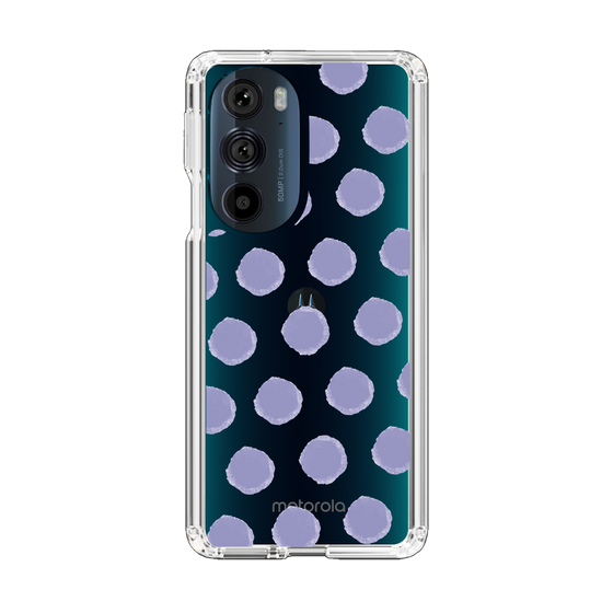 Slim Protection Case［ Original - Favorite Color Polka Dots - Purple ］