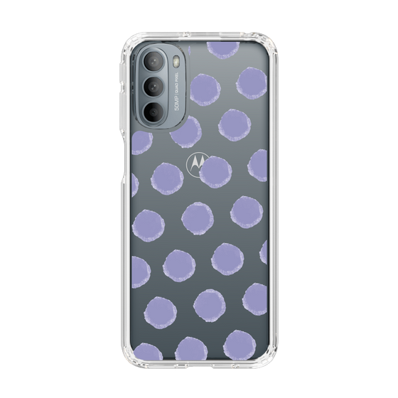 Slim Protection Case［ Original - Favorite Color Polka Dots - Purple ］