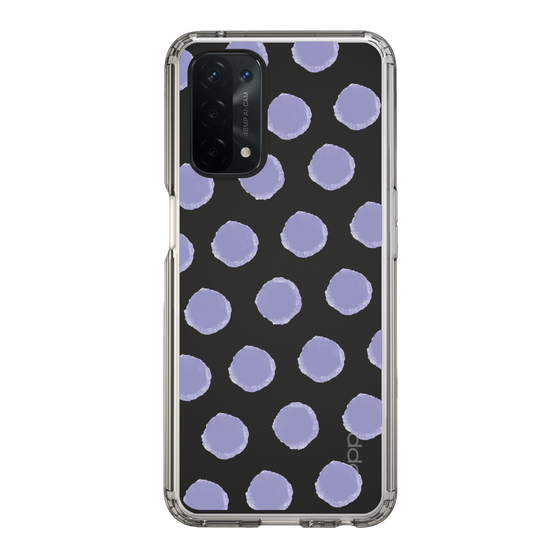Slim Protection Case［ Original - Favorite Color Polka Dots - Purple ］