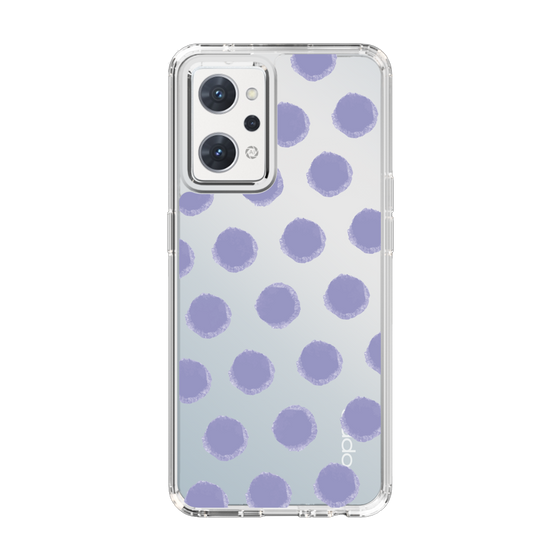 Slim Protection Case［ Original - Favorite Color Polka Dots - Purple ］