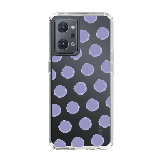 Slim Protection Case［ Original - Favorite Color Polka Dots - Purple ］