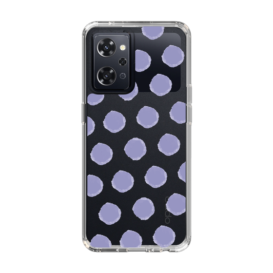Slim Protection Case［ オリジナル - 推し色水玉 - Purple ］