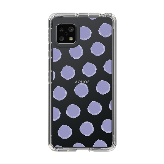 Slim Protection Case［ Original - Favorite Color Polka Dots - Purple ］