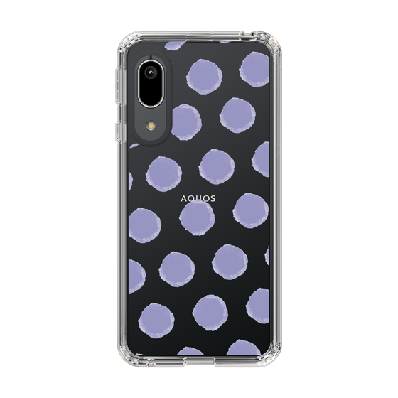Slim Protection Case［ Original - Favorite Color Polka Dots - Purple ］