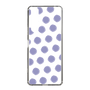 Slim Protection Case［ Original - Favorite Color Polka Dots - Purple ］