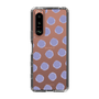 Slim Protection Case［ Original - Favorite Color Polka Dots - Purple ］