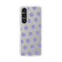 Slim Protection Case［ Original - Favorite Color Polka Dots - Purple ］