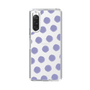 Slim Protection Case［ Original - Favorite Color Polka Dots - Purple ］