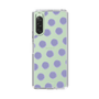 Slim Protection Case［ Original - Favorite Color Polka Dots - Purple ］