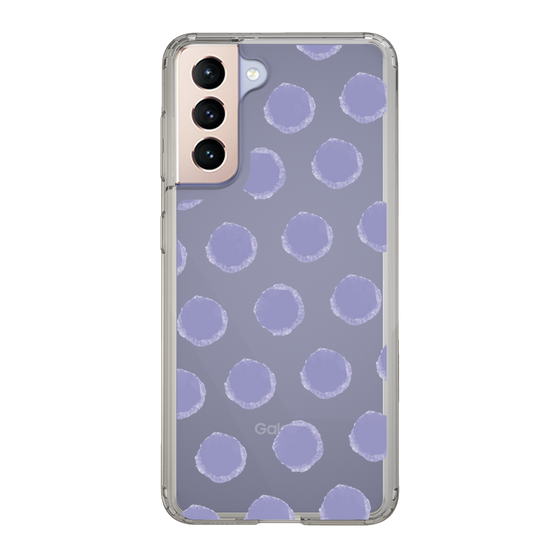 Slim Protection Case［ Original - Favorite Color Polka Dots - Purple ］