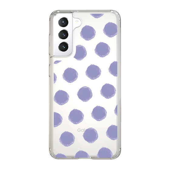Slim Protection Case［ Original - Favorite Color Polka Dots - Purple ］