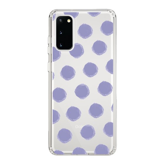Slim Protection Case［ Original - Favorite Color Polka Dots - Purple ］