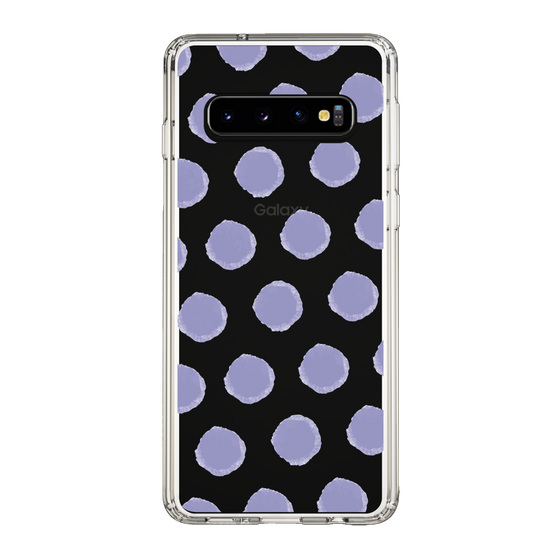 Slim Protection Case［ Original - Favorite Color Polka Dots - Purple ］