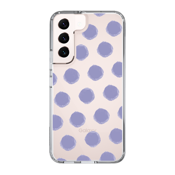 Slim Protection Case［ Original - Favorite Color Polka Dots - Purple ］