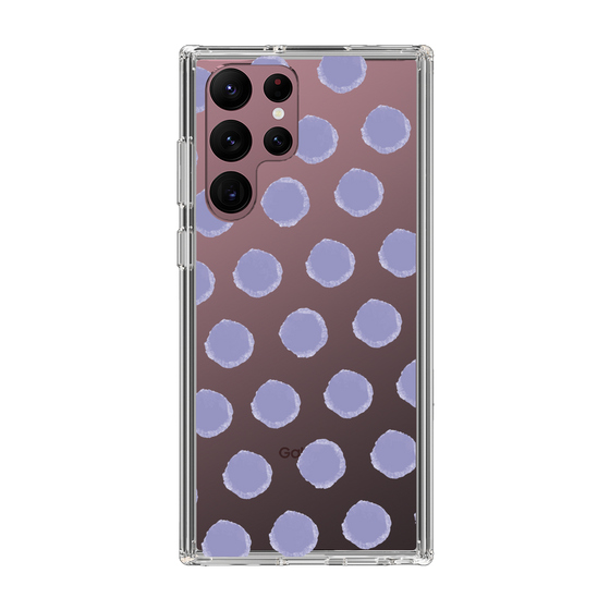 Slim Protection Case［ Original - Favorite Color Polka Dots - Purple ］