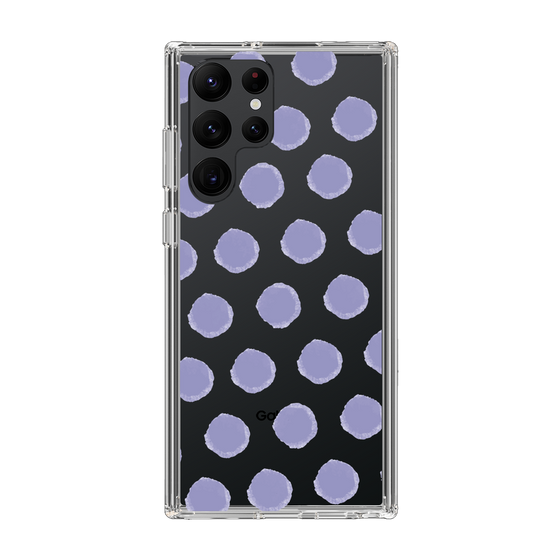 Slim Protection Case［ Original - Favorite Color Polka Dots - Purple ］