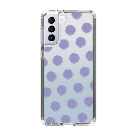 Slim Protection Case［ Original - Favorite Color Polka Dots - Purple ］