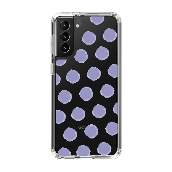Slim Protection Case［ Original - Favorite Color Polka Dots - Purple ］