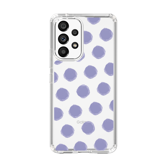 Slim Protection Case［ Original - Favorite Color Polka Dots - Purple ］