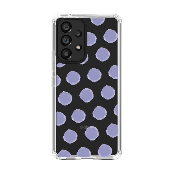 Slim Protection Case［ Original - Favorite Color Polka Dots - Purple ］