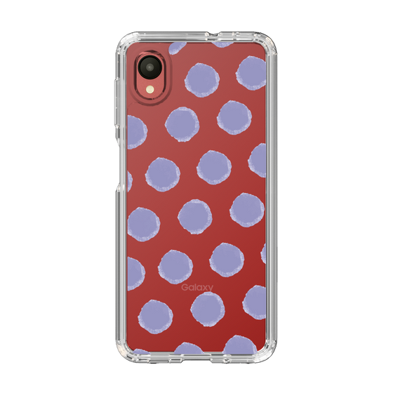Slim Protection Case［ Original - Favorite Color Polka Dots - Purple ］