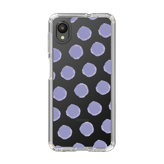 Slim Protection Case［ Original - Favorite Color Polka Dots - Purple ］