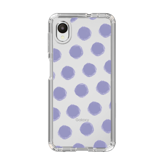 Slim Protection Case［ Original - Favorite Color Polka Dots - Purple ］