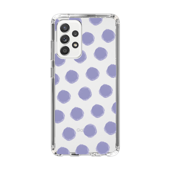 Slim Protection Case［ Original - Favorite Color Polka Dots - Purple ］