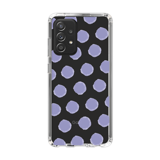 Slim Protection Case［ Original - Favorite Color Polka Dots - Purple ］