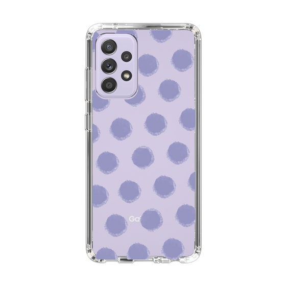 Slim Protection Case［ Original - Favorite Color Polka Dots - Purple ］