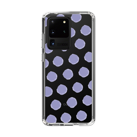 Slim Protection Case［ Original - Favorite Color Polka Dots - Purple ］