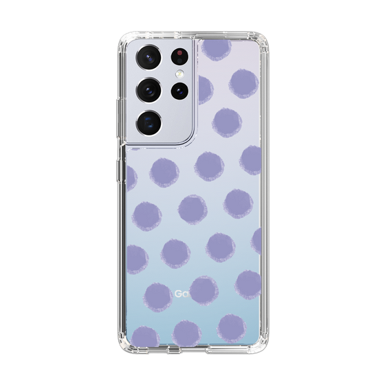 Slim Protection Case［ Original - Favorite Color Polka Dots - Purple ］