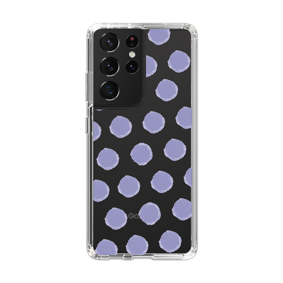 Slim Protection Case［ Original - Favorite Color Polka Dots - Purple ］