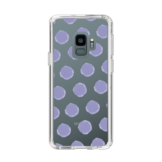Slim Protection Case［ Original - Favorite Color Polka Dots - Purple ］