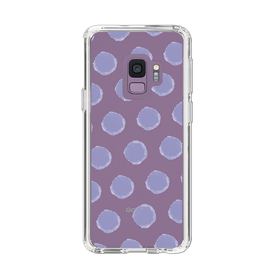 Slim Protection Case［ Original - Favorite Color Polka Dots - Purple ］