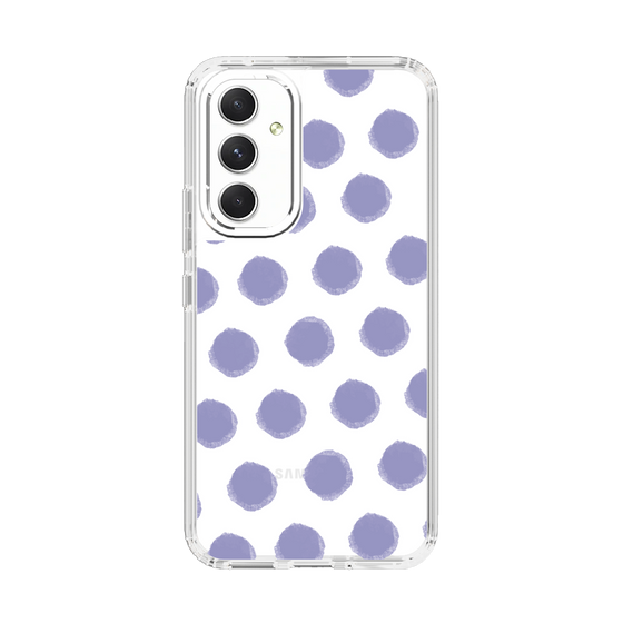 Slim Protection Case［ Original - Favorite Color Polka Dots - Purple ］