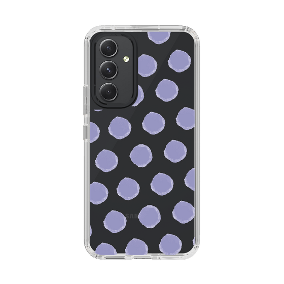 Slim Protection Case［ Original - Favorite Color Polka Dots - Purple ］