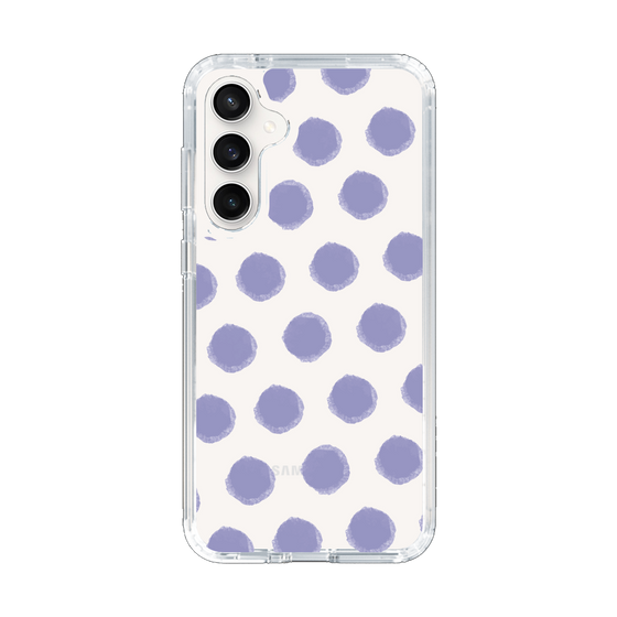 Slim Protection Case［ Original - Favorite Color Polka Dots - Purple ］
