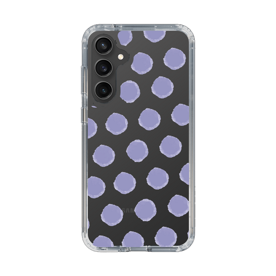 Slim Protection Case［ Original - Favorite Color Polka Dots - Purple ］