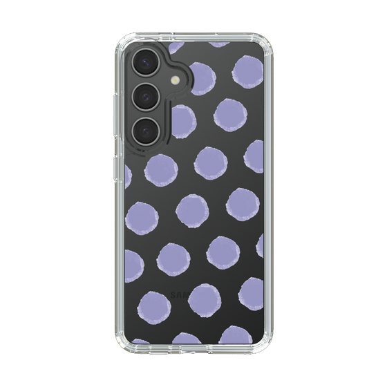 Slim Protection Case［ Original - Favorite Color Polka Dots - Purple ］